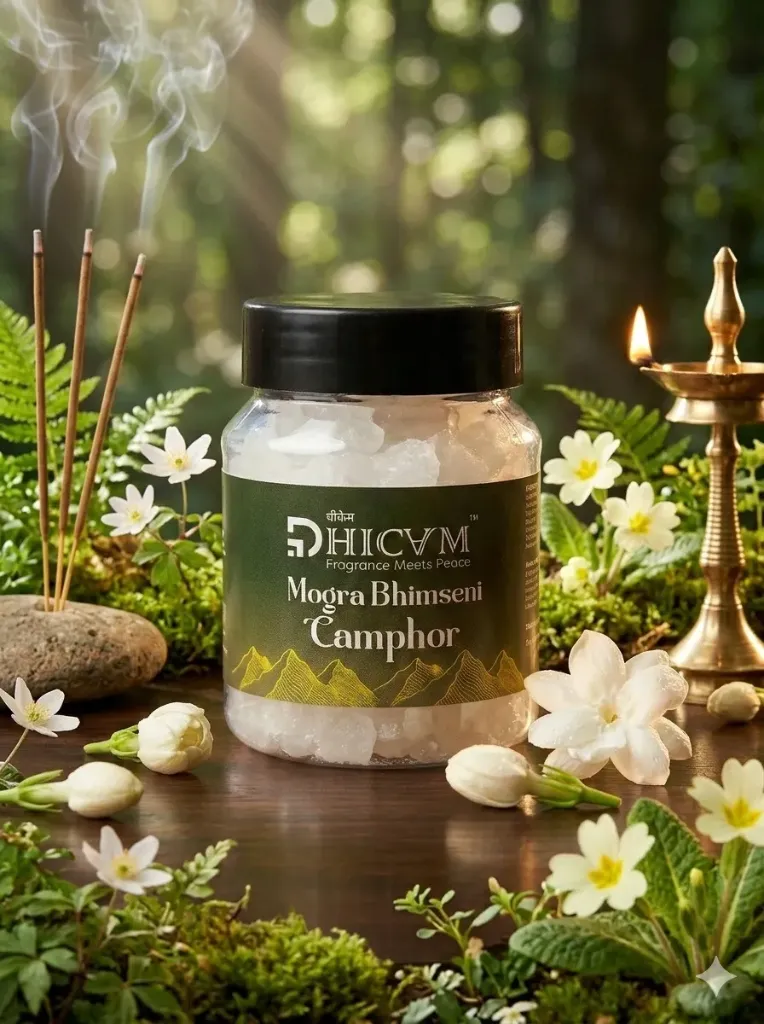 Dhicam Mogra Bhimseni Camphor (100 GM)